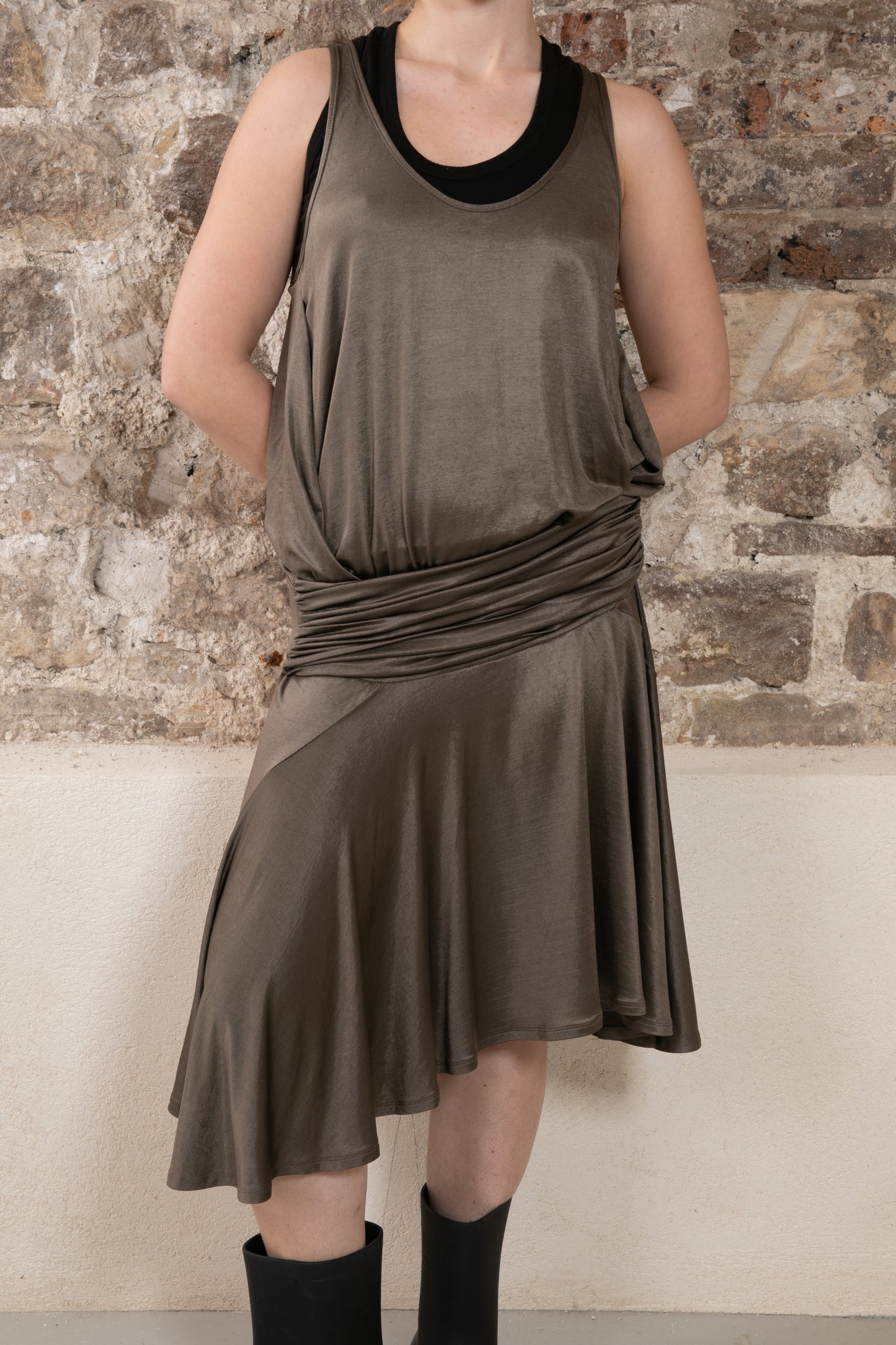 Plein Sud - Grey Tank Mini-dress
