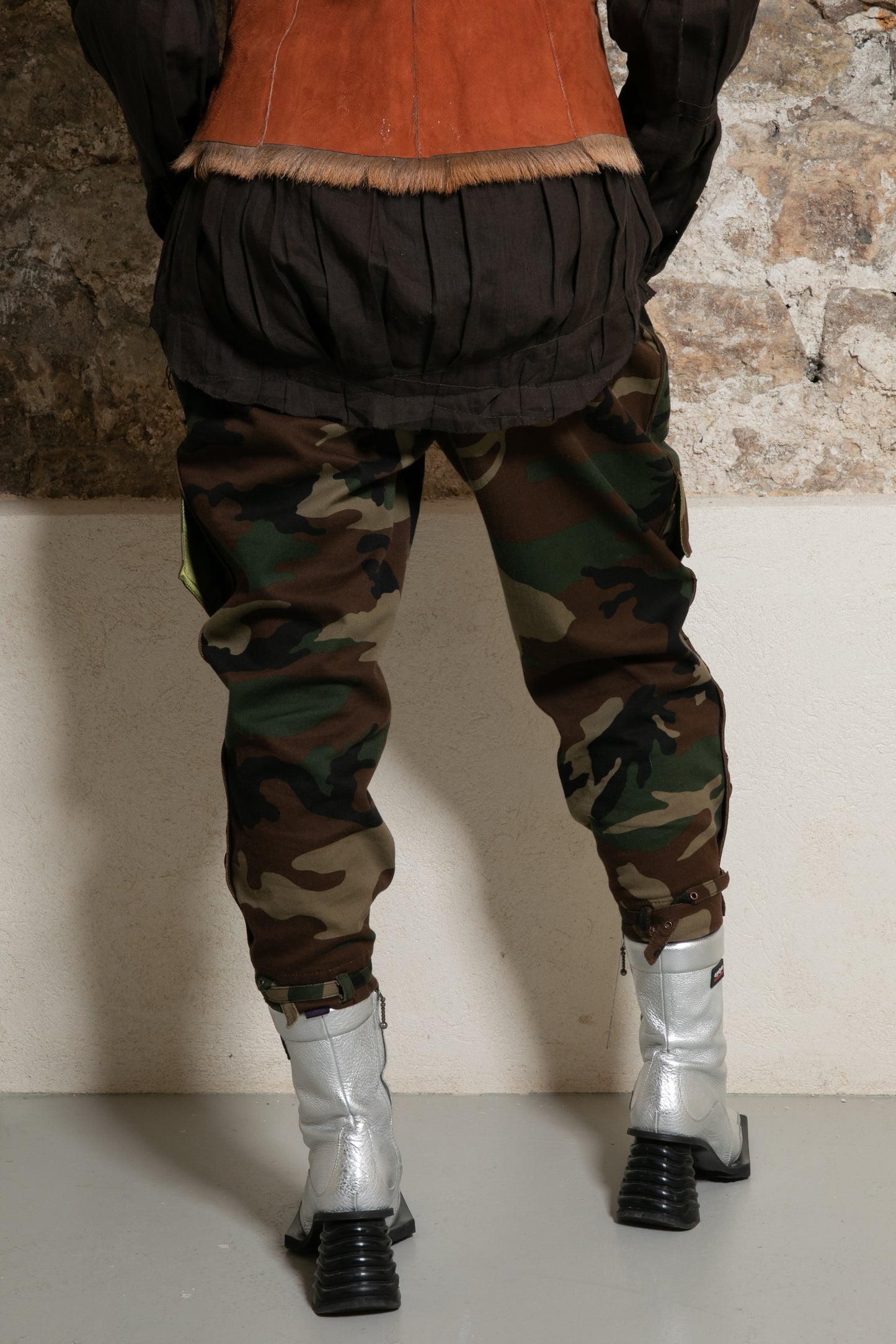 Jean Paul Gaultier - AW2008 Low-rise Camouflage Culottes