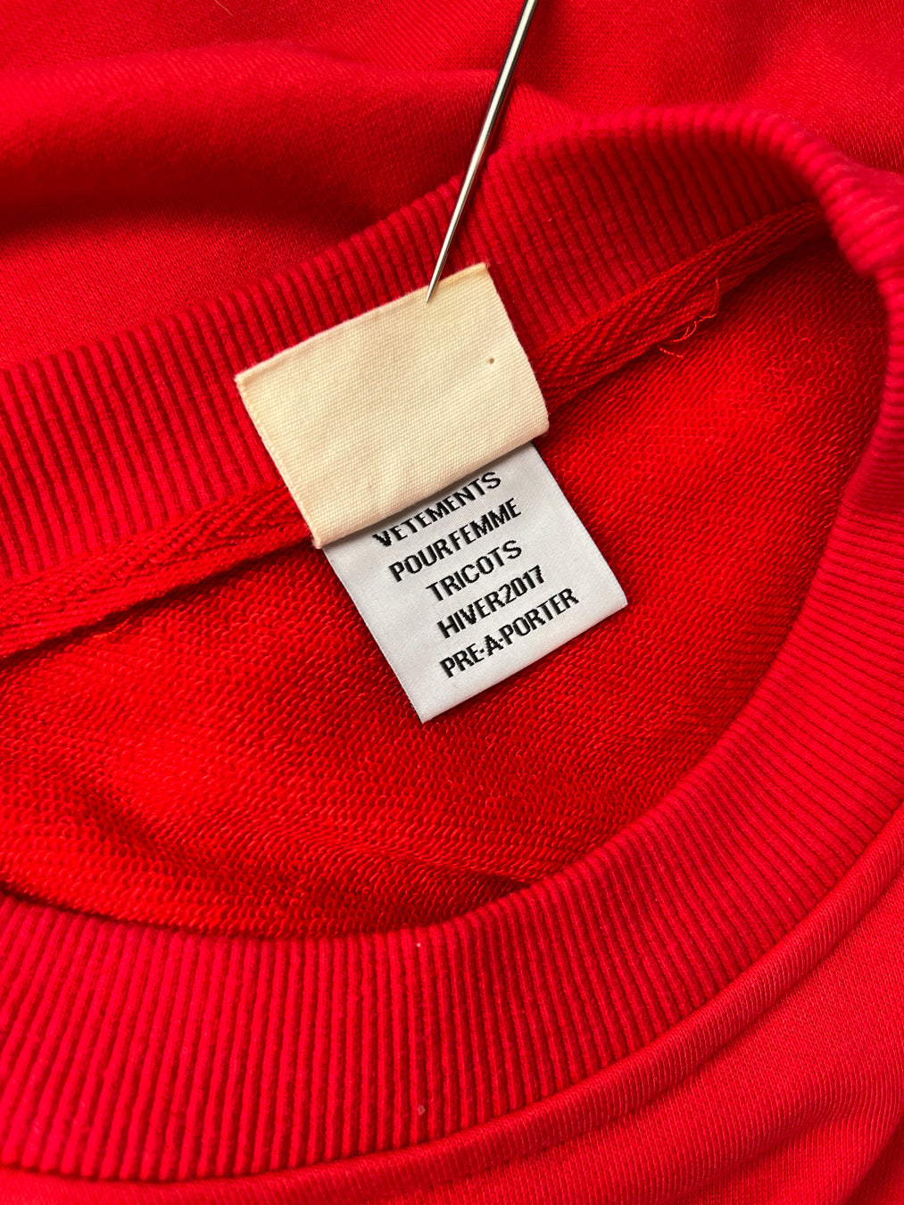 Vêtements x Champion - Vêtements x Champion - Red Sweatshirt
