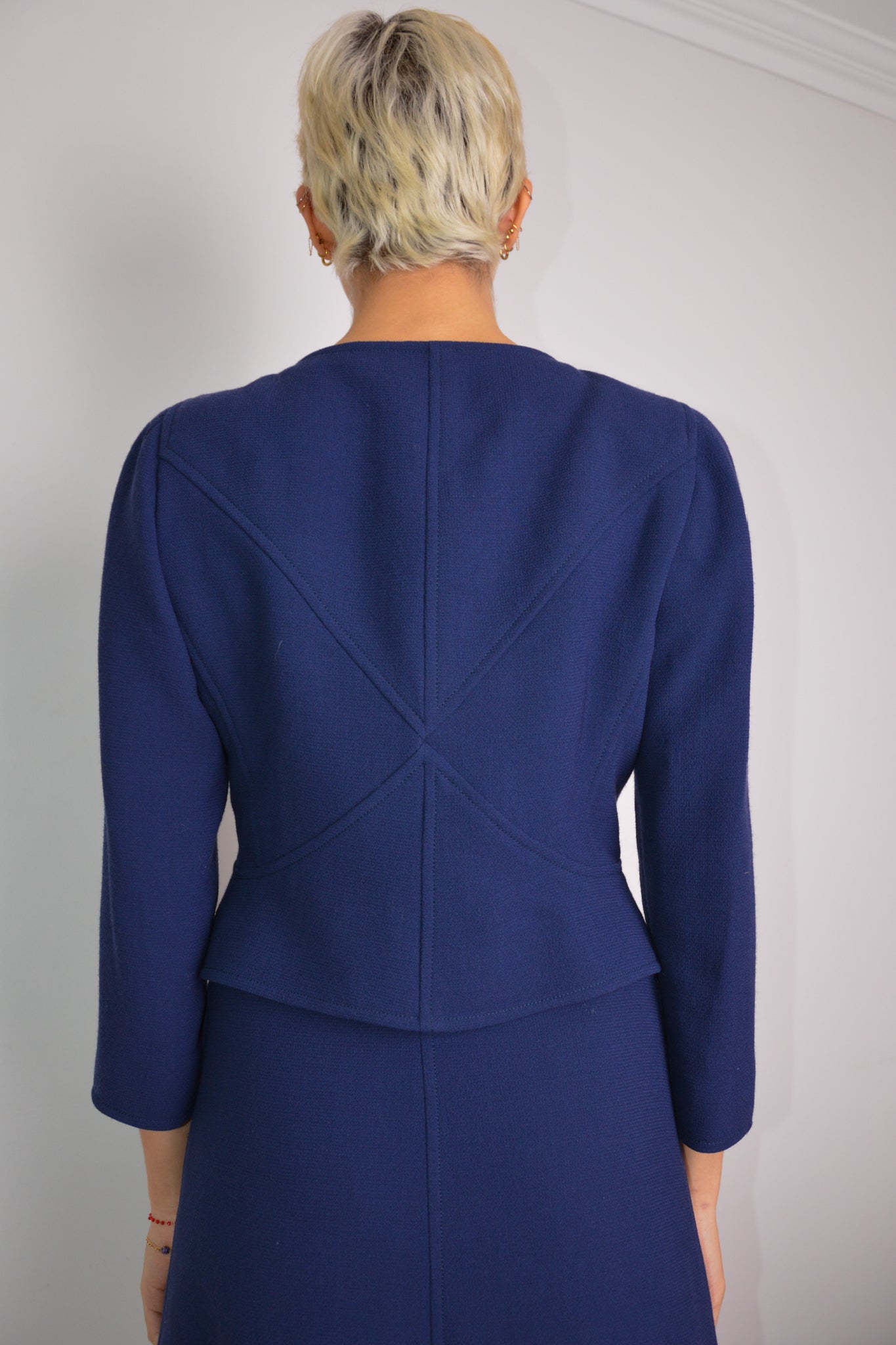 Courrèges - Courrèges - Navy Skirt Suit