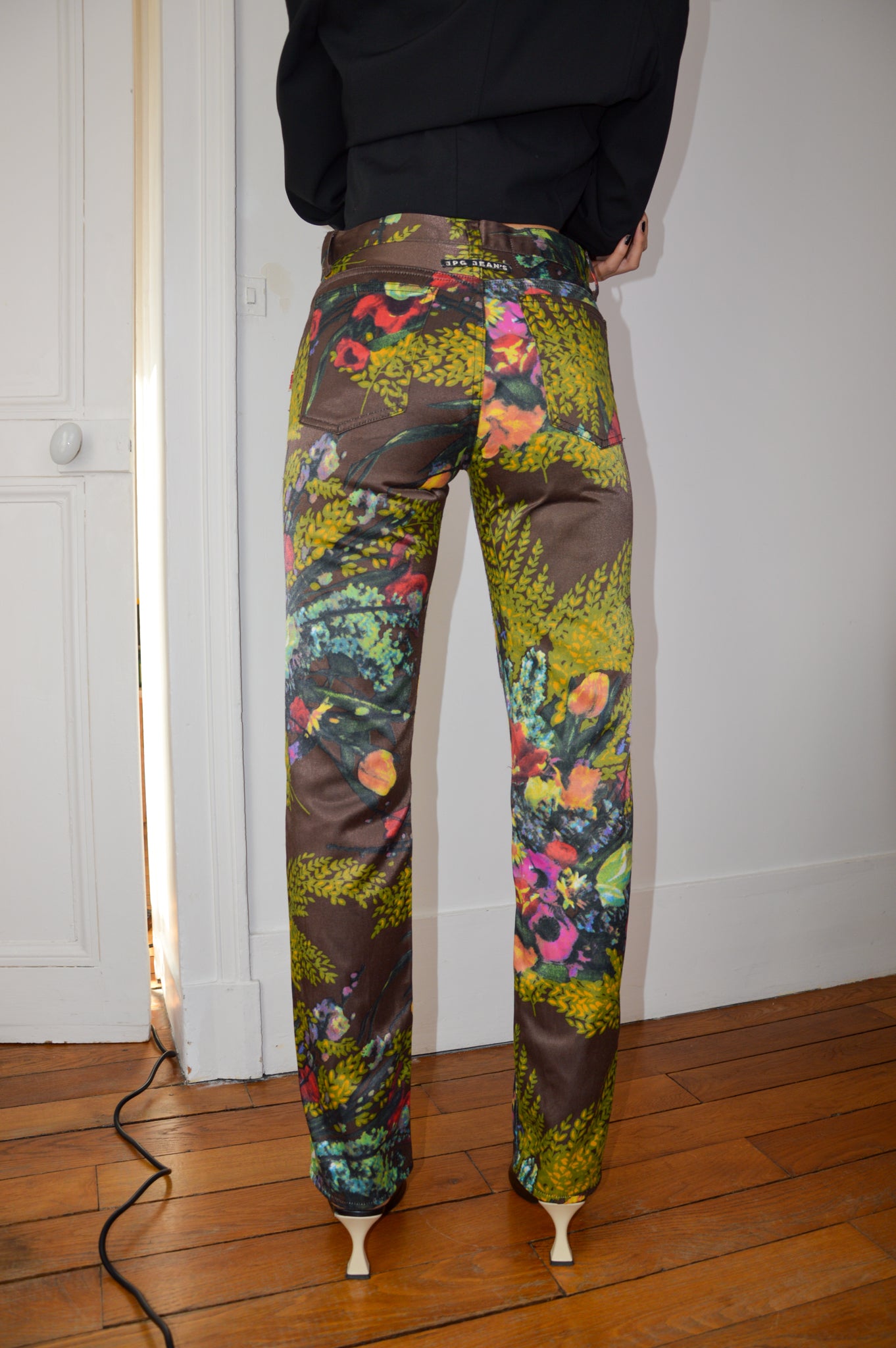 JPG Jean's - Satin Flower Pants