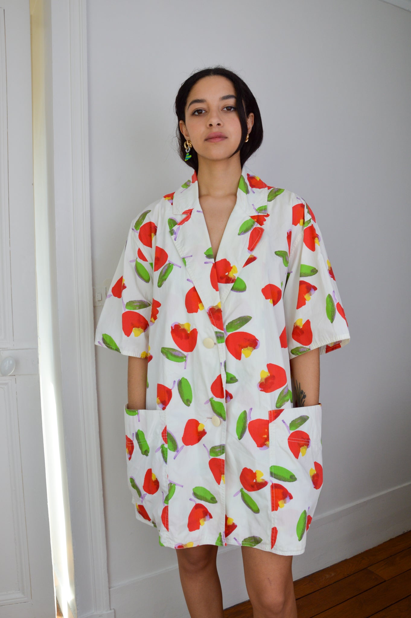 Christian Dior - Dior - Flower Printed Oversized Shirt