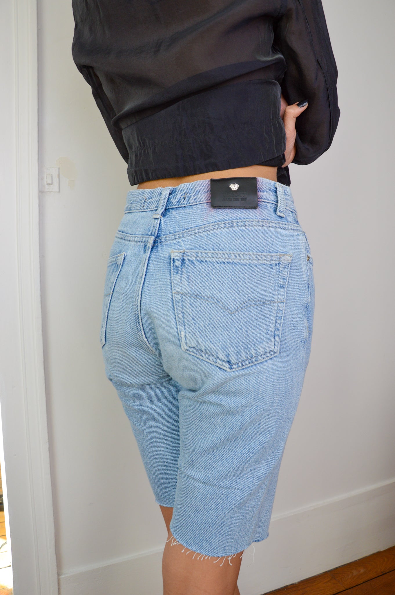 Versace Jeans Couture - Versace - Denim Bermuda Shorts