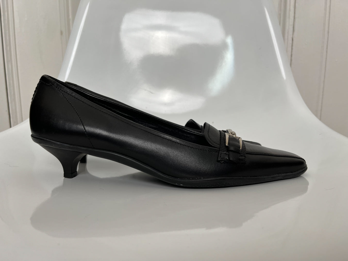 Prada - Linea Rossa - 90's Rubber Sole Kitten Heel