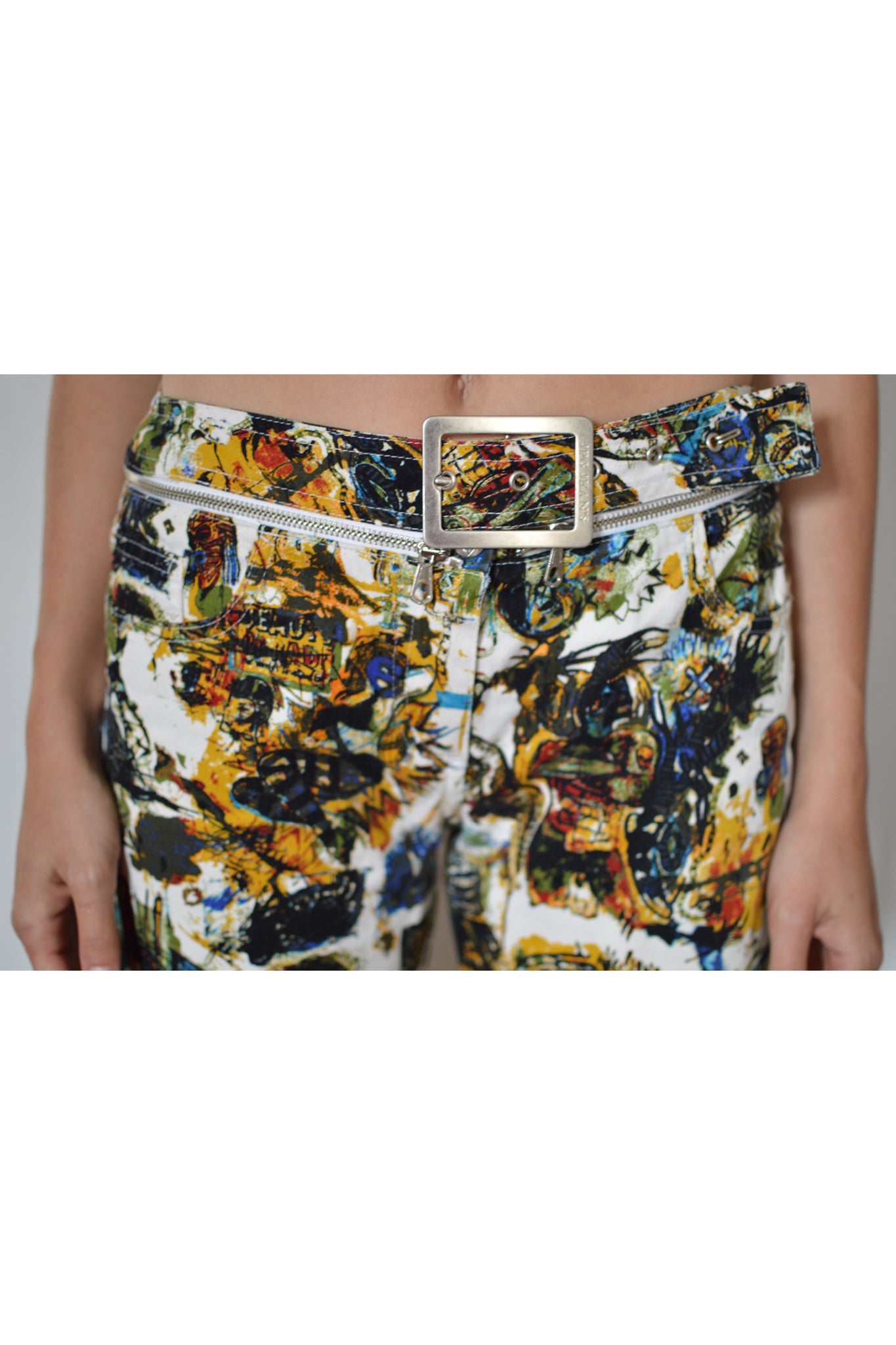 Jean paul gaultier flower jeans 00s y2k - メルカリ