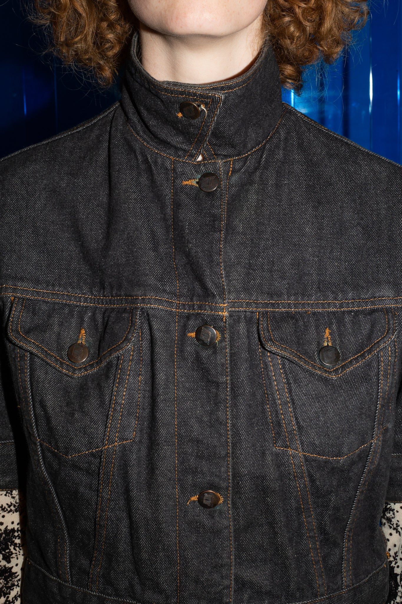 JUNIOR Gaultier - Short Sleeves Denim Shirt